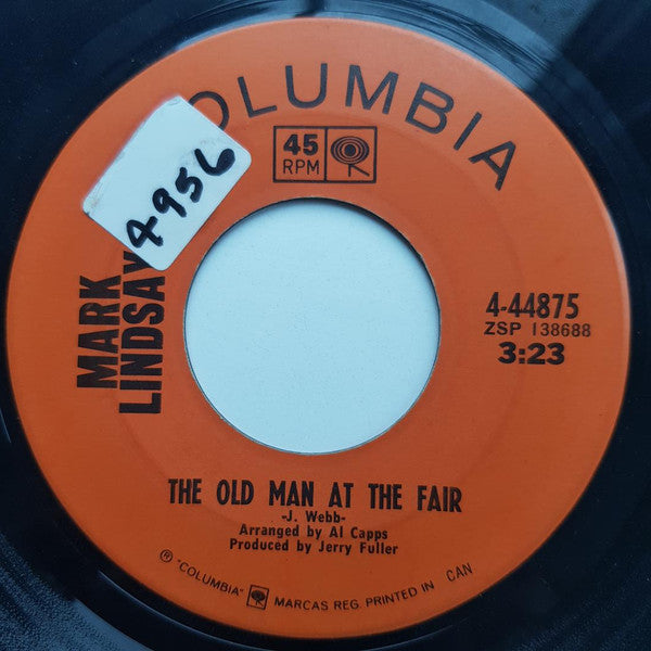 Mark Lindsay : First Hymn From Grand Terrace (7", Single)
