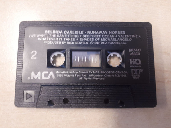 Belinda Carlisle : Runaway Horses (Cass, Album, Club, Dol)