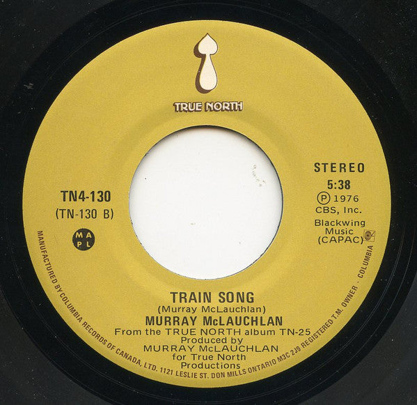 Murray McLauchlan : Slingback Shoes / Train Song (7", Single)