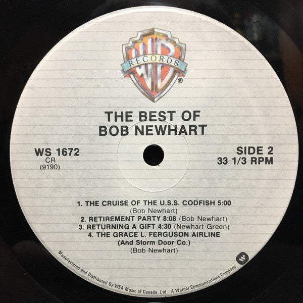 Bob Newhart : The Best Of Bob Newhart! (LP, Comp, RE)