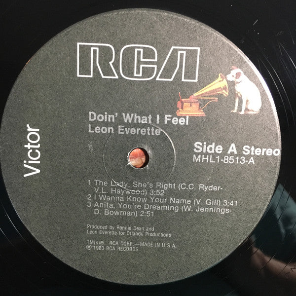 Leon Everette : Doin' What I Feel (LP, MiniAlbum, Ind)