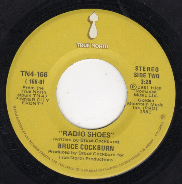 Bruce Cockburn : Wanna Go Walking (7", Single)