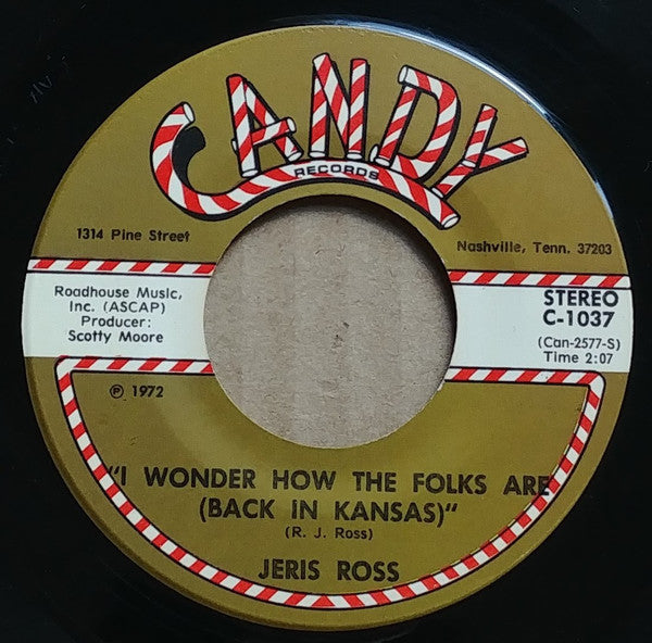 Jeris Ross : The Midnight Cowboy (7")