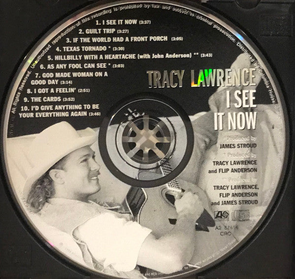 Tracy Lawrence : I See It Now (CD, Album, Club)