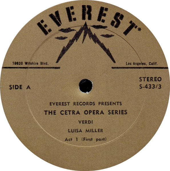 Giuseppe Verdi, Giacomo Lauri Volpi*, Lucy Kelston, Giacomo Vaghi, Miti Truccato Pace, Duilio Baronti, Scipio Colombo, Grazia Colaresu, Salvatore Di Tommaso, Symphony Orchestra* And Chorus Of Roma Della Radio-Televisione Italiana*, Mario Rossi (2), Gaetano Riccitelli : Luisa Miller (3xLP + Box)
