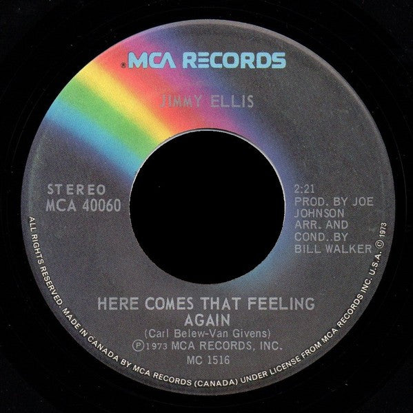 Jimmy Ellis : There Ya Go (7", Single)