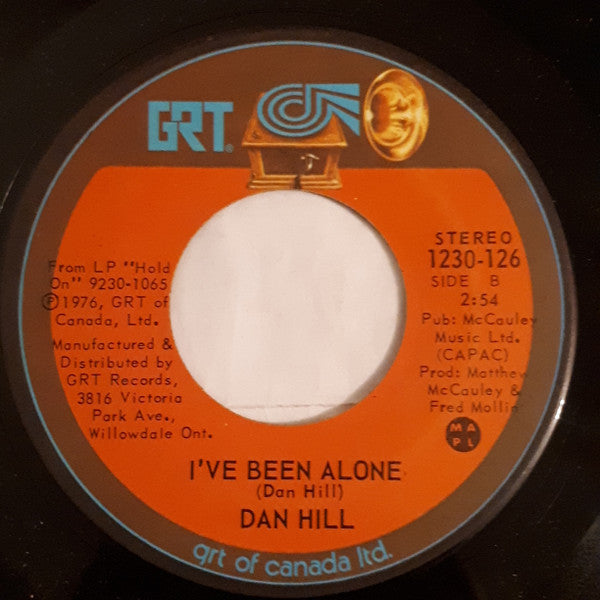 Dan Hill : Phonecall (7", Single)
