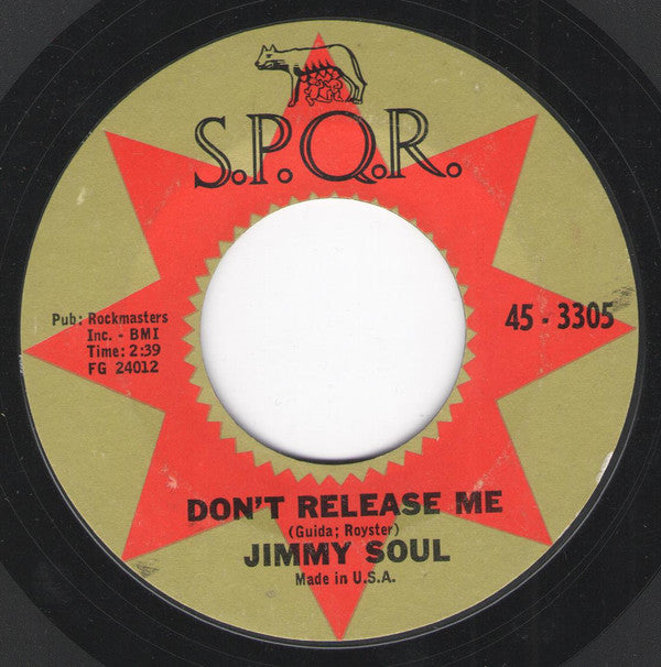 Jimmy Soul : If You Wanna Be Happy (7", Single, Mono, Styrene, Ter)