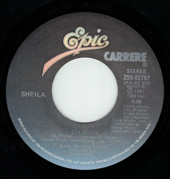 Sheila (5) : Runner (7", Single)