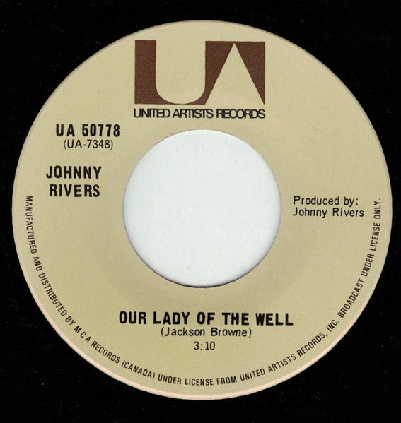 Johnny Rivers : Sea Cruise (7", Single)