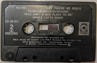 AC/DC : Let There Be Rock (Cass, Album, RE, Dol)