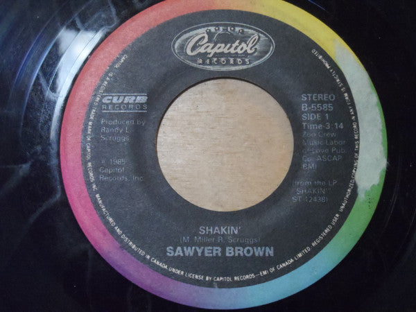 Sawyer Brown : Shakin' (7", Single)