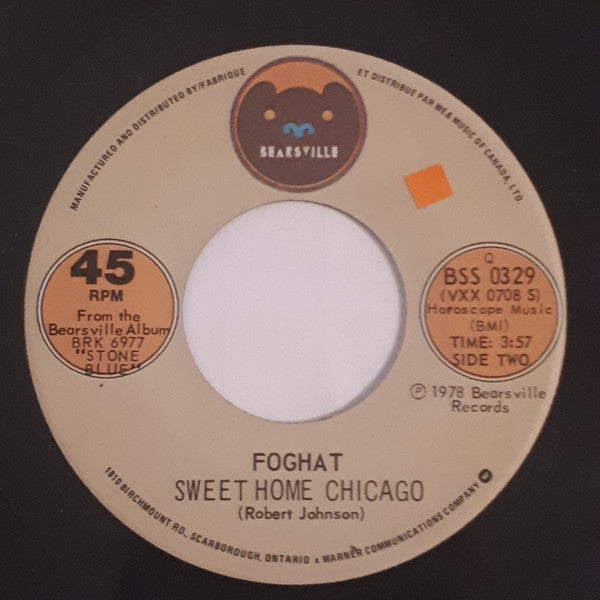 Foghat : High On Love (7")