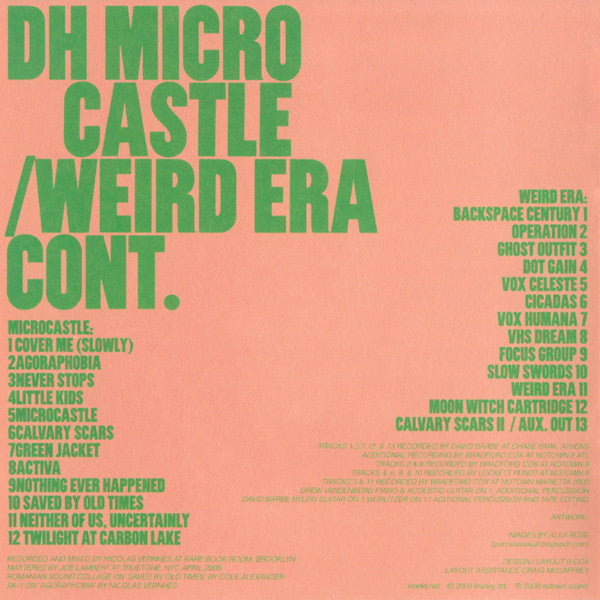 Deerhunter : Microcastle / Weird Era Continued (2xCD, Album)