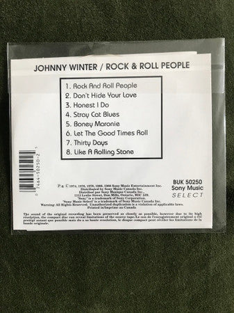 Johnny Winter : Rock & Roll People (CD, Comp)