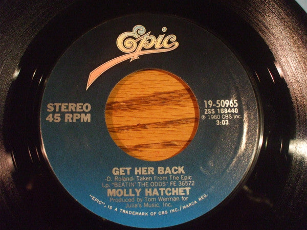 Molly Hatchet : The Rambler / Get Her Back (7", Single, Styrene)