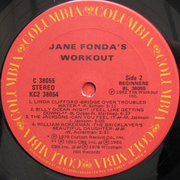 Various : Jane Fonda's Workout Record (2xLP, Comp, Gat)
