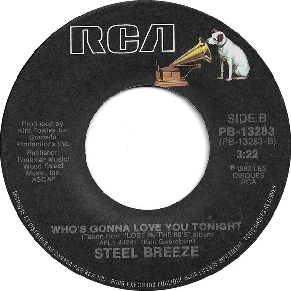Steel Breeze : You Don't Want Me Anymore (7", Single)