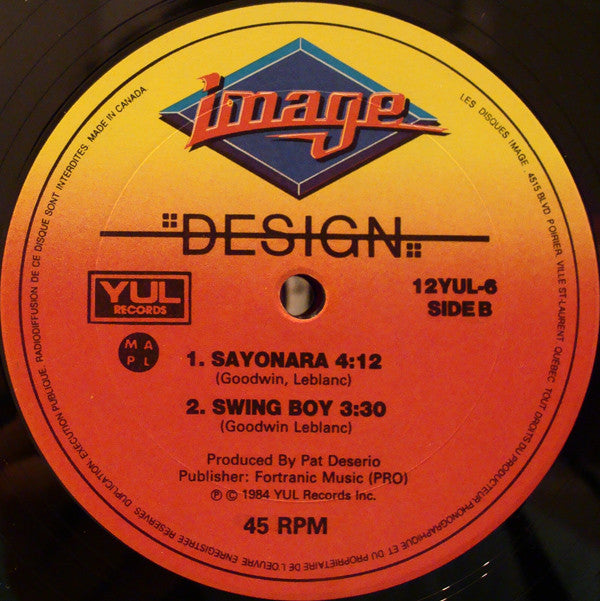 Design (7) : No Turning Back (12")