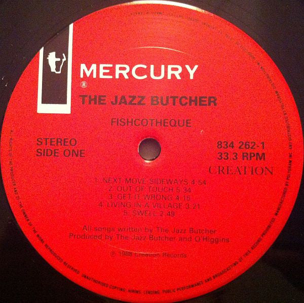 The Jazz Butcher : Fishcotheque (LP, Album)