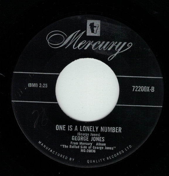 George Jones (2) : Mr. Fool (7", Single)
