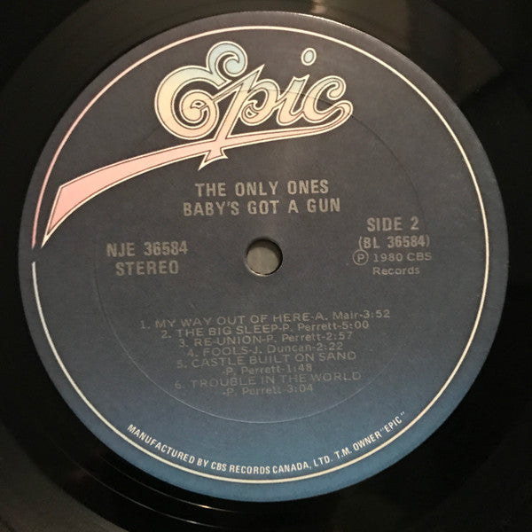 The Only Ones : Baby's Got A Gun (LP)