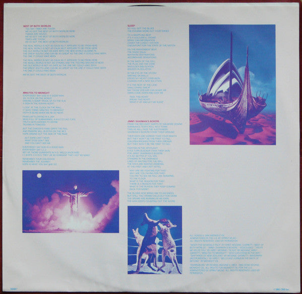 Midnight Oil : Red Sails In The Sunset (LP, Album, RE)
