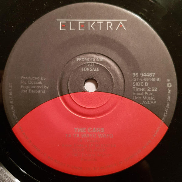 The Cars : You Are The Girl (7", Promo, Spe)