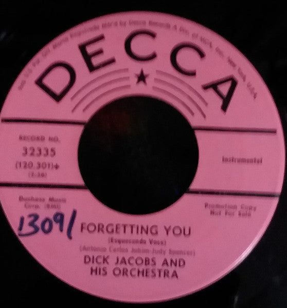Dick Jacobs And His Orchestra* : What's So Bad About Feeling Good (7", Single, Promo, Glo)