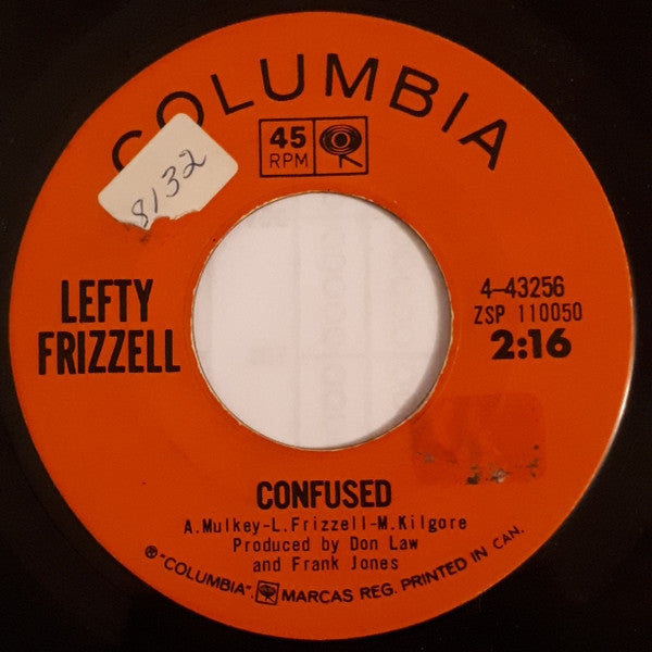 Lefty Frizzell : She's Gone Gone Gone (7")