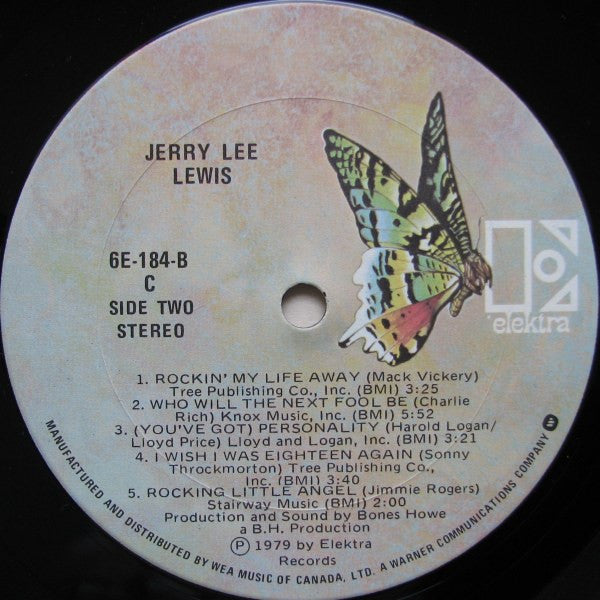 Jerry Lee Lewis : Jerry Lee Lewis (LP, Album)