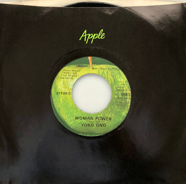 Yoko Ono : Woman Power (7", Single, Win)