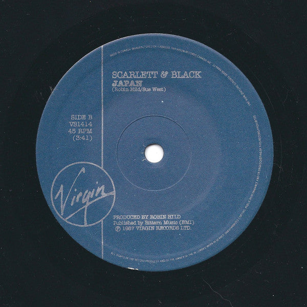 Scarlett & Black : You Don't Know / Japan (7")