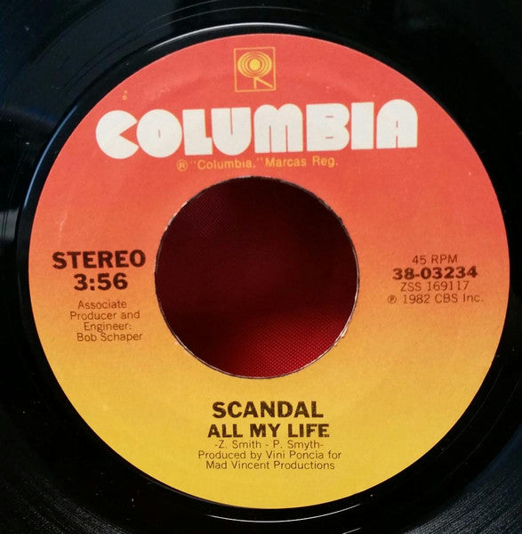 Scandal (4) : Goodbye To You (7", Single)