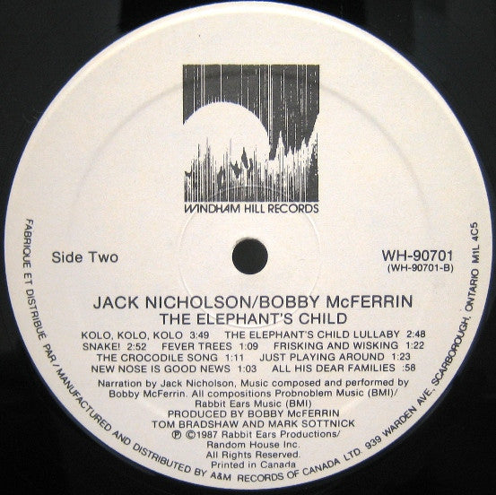 Jack Nicholson : The Elephant's Child (LP)