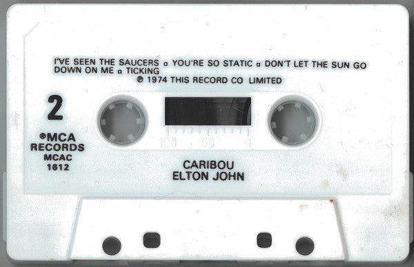 Elton John : Caribou (Cass, Album, RE)