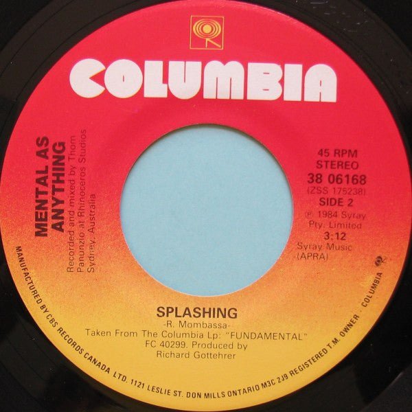 Mental As Anything : You're So Strong (7", Single)