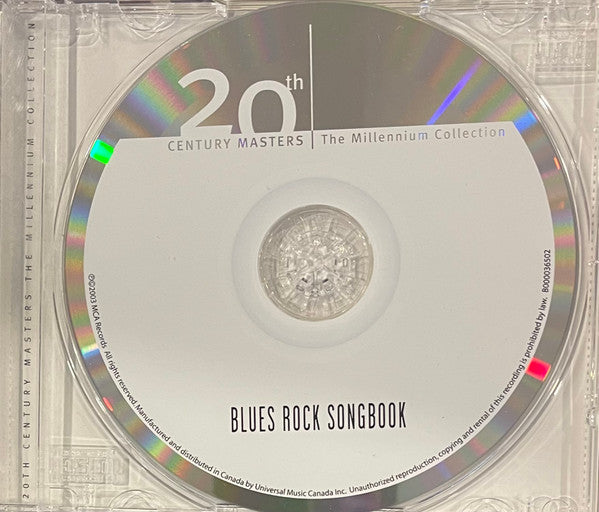 Various : The Best Of Blues Rock Songbook (CD, Comp, RM)