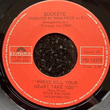 Buckeye (3) : That Kind Of Man (7", Single)
