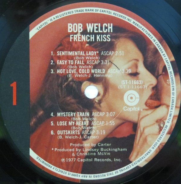 Bob Welch : French Kiss (LP, Album)