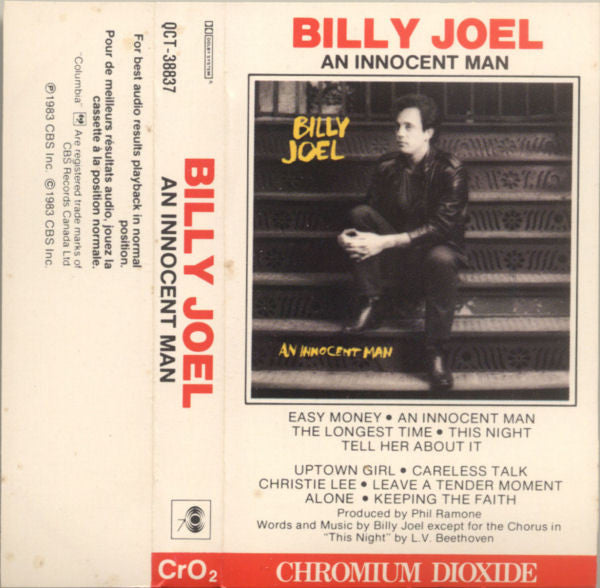 Billy Joel : An Innocent Man (Cass, Album)