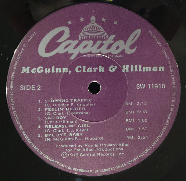 McGuinn, Clark & Hillman : McGuinn, Clark & Hillman (LP, Album)