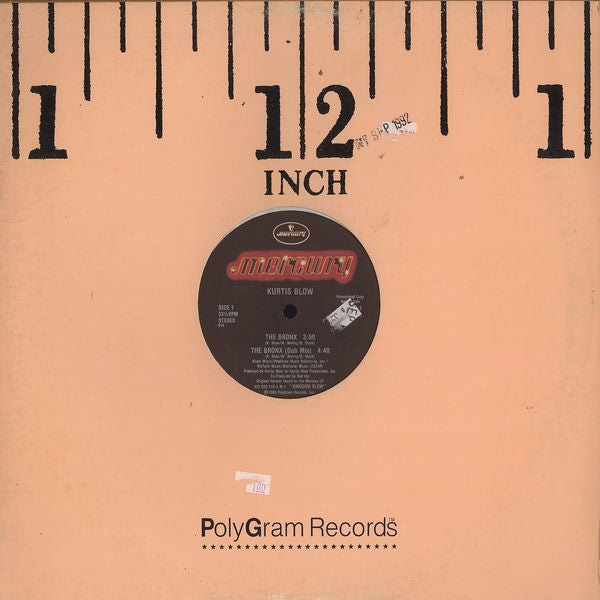 Kurtis Blow : The Bronx (12")