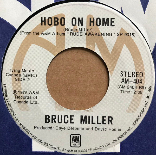 Bruce Miller (5) : Rude Awakening (7")