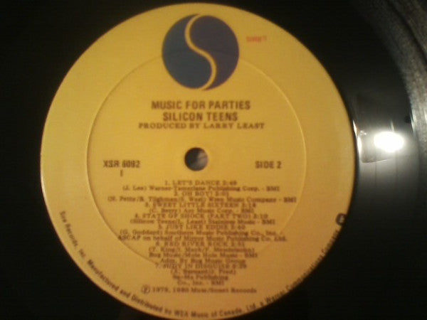 Silicon Teens : Music For Parties (LP, Album)