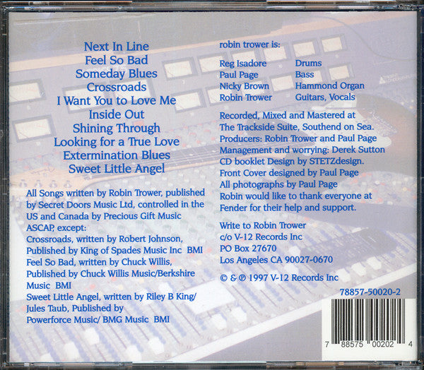 Robin Trower : Someday Blues (CD, Album)