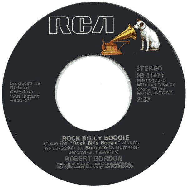 Robert Gordon (2) : It's Only Make Believe (7", Single, Whi)