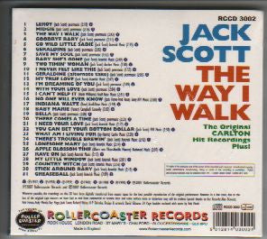 Jack Scott : The Way I Walk: The Original Carlton Recordings 1958-1960 (CD, Comp)