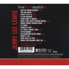 Jerry Lee Lewis : Live From Austin TX (CD, Album, Dig)