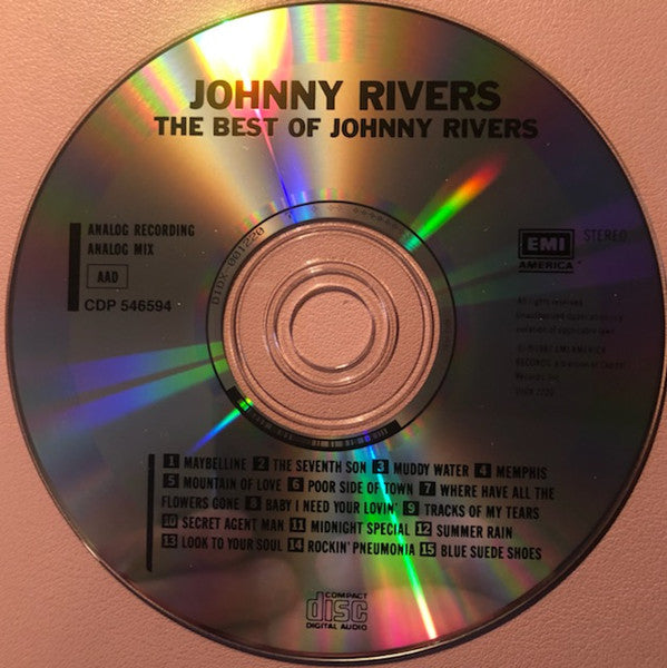 Johnny Rivers : The Best Of Johnny Rivers (CD, Comp, Club)